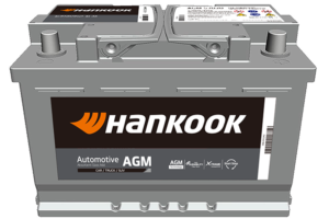 Hankook startbatterijen start batteries de démarrage AGM